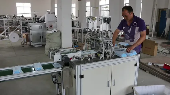 Full Automatic Face Mask Making Machine with Ear Loop Welding